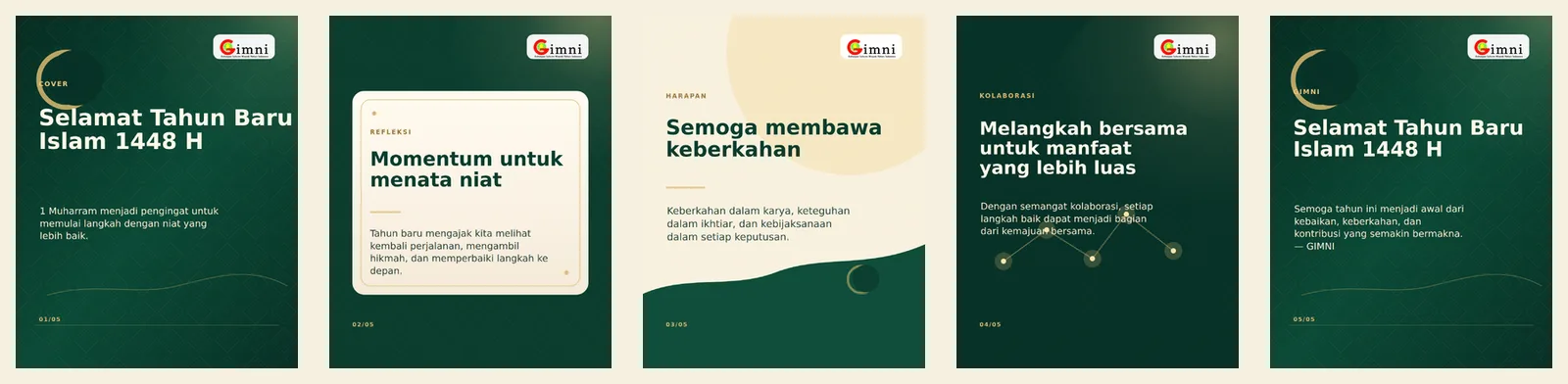 GIMNI Mengucapkan Selamat Tahun Baru Islam 1448 H