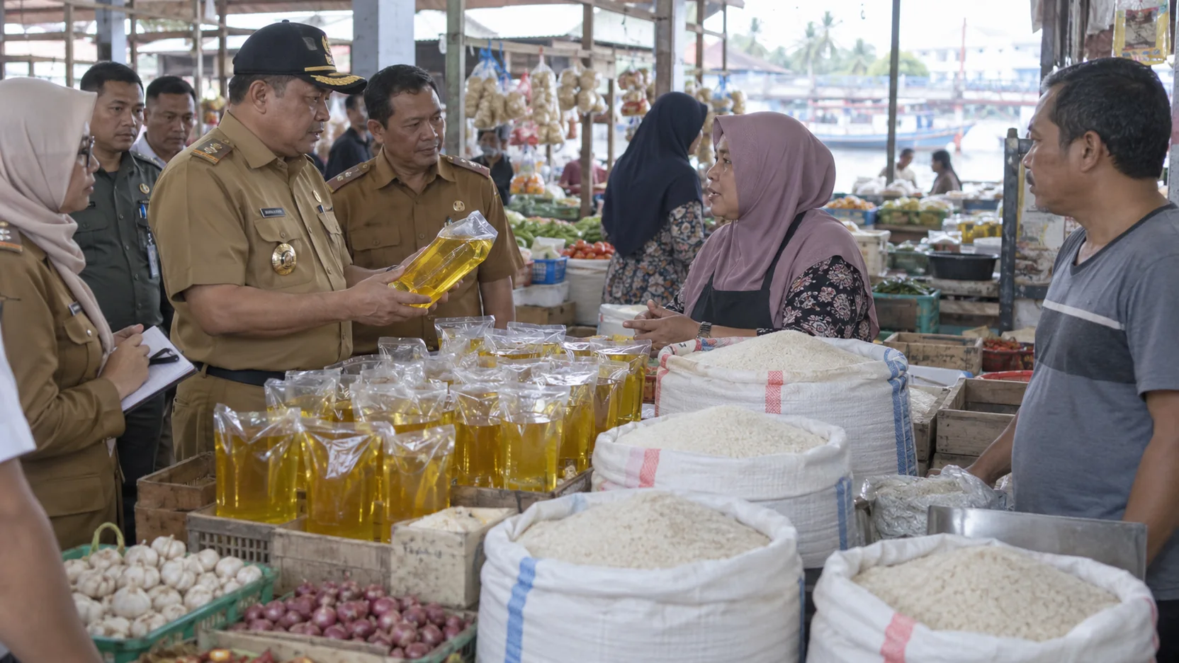 Pemkot Tanjungbalai Minta Pedagang Jual Minyak Goreng Sesuai HET